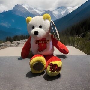 Limited Treasures Indiana State 8” Coin Bear 19th State